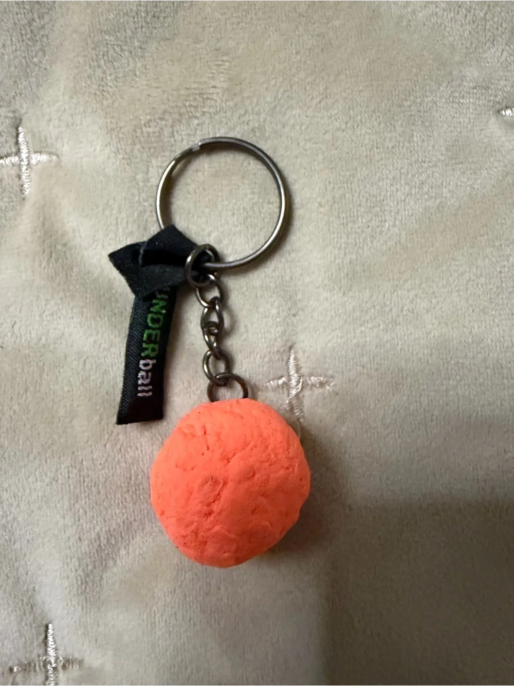 Hard Dog Toy - Multicolor Chew & Fetch Ball comes with keychain